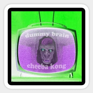 Dummy Brain Sticker